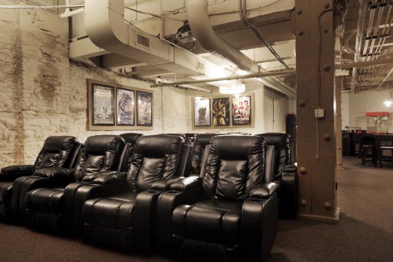 East 8 Lofts Amenity - Movie Theater