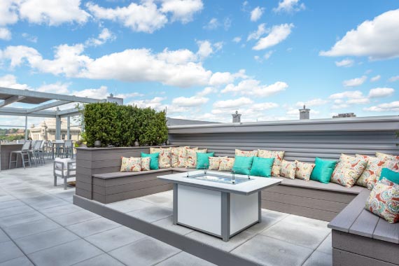 Seven at Broadway Amenity - Rooftop Terrace