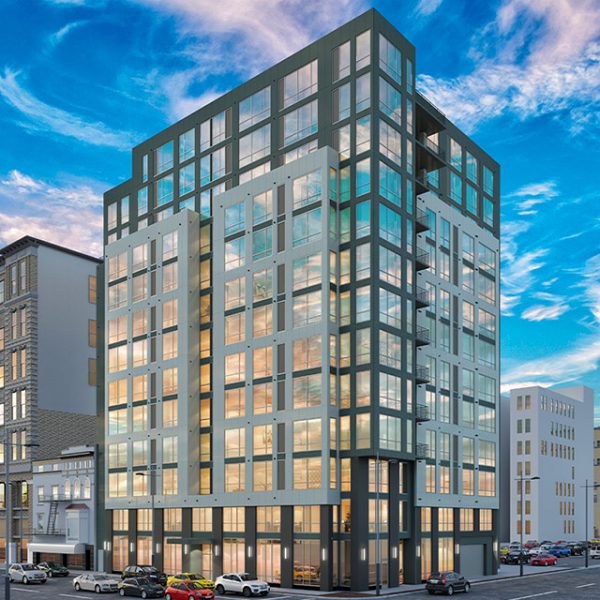 the blonde building exterior